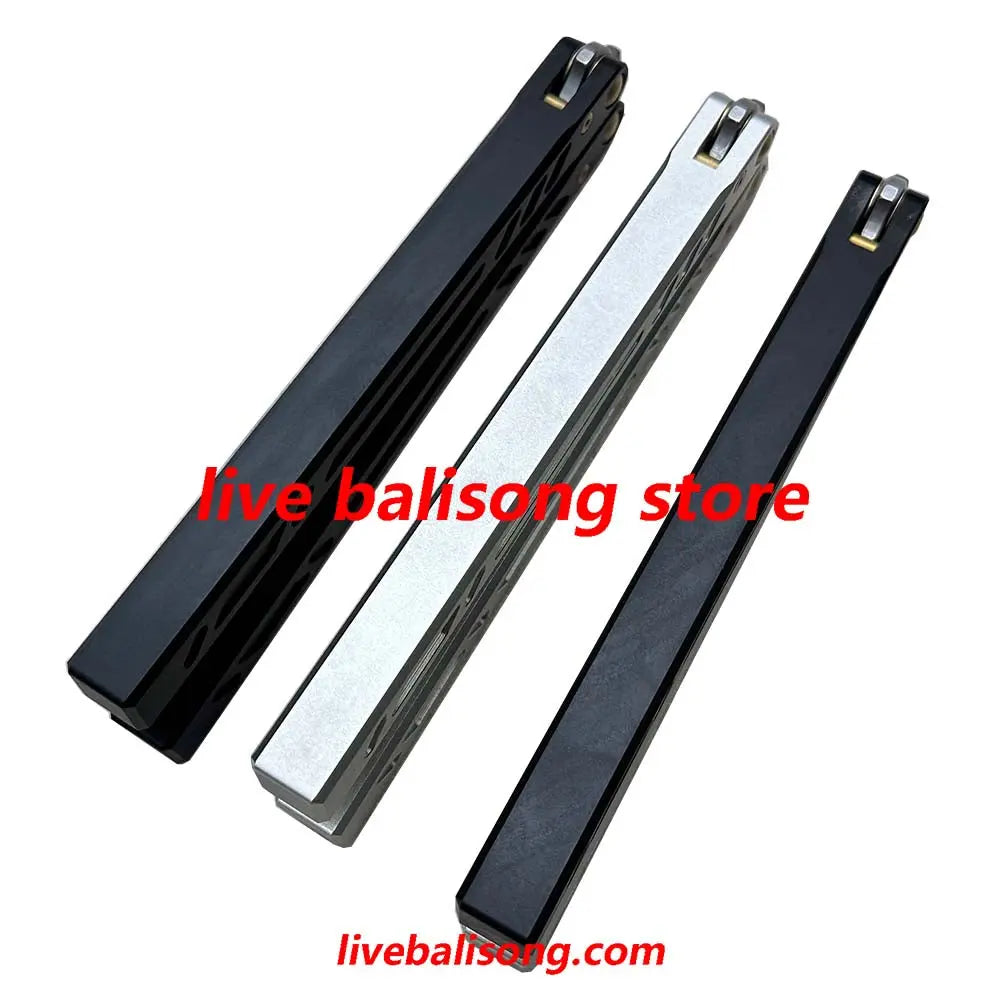 Baliplus Barebones Balisong Live Clone 7075 Aluminum Channel Handle livebalisong