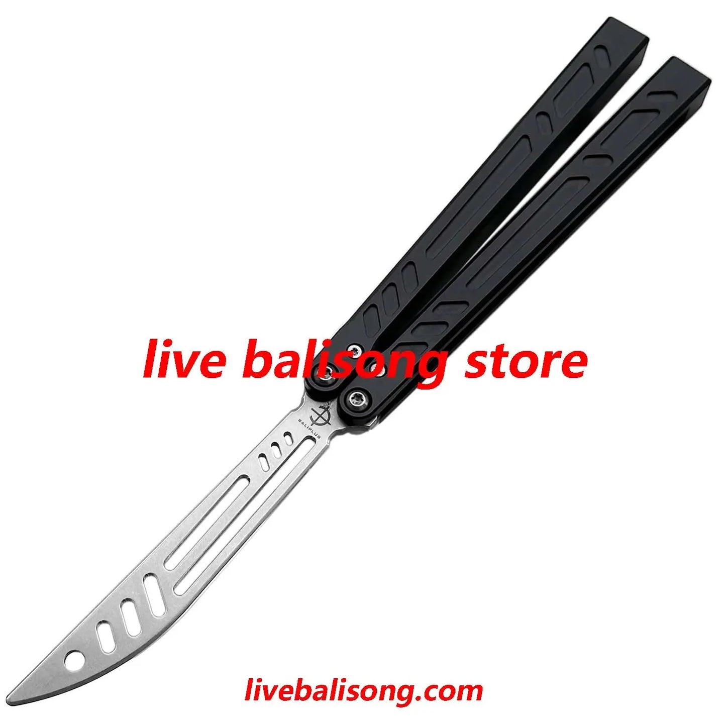 Baliplus Barebones Balisong Live Clone 7075 Aluminum Channel Handle livebalisong