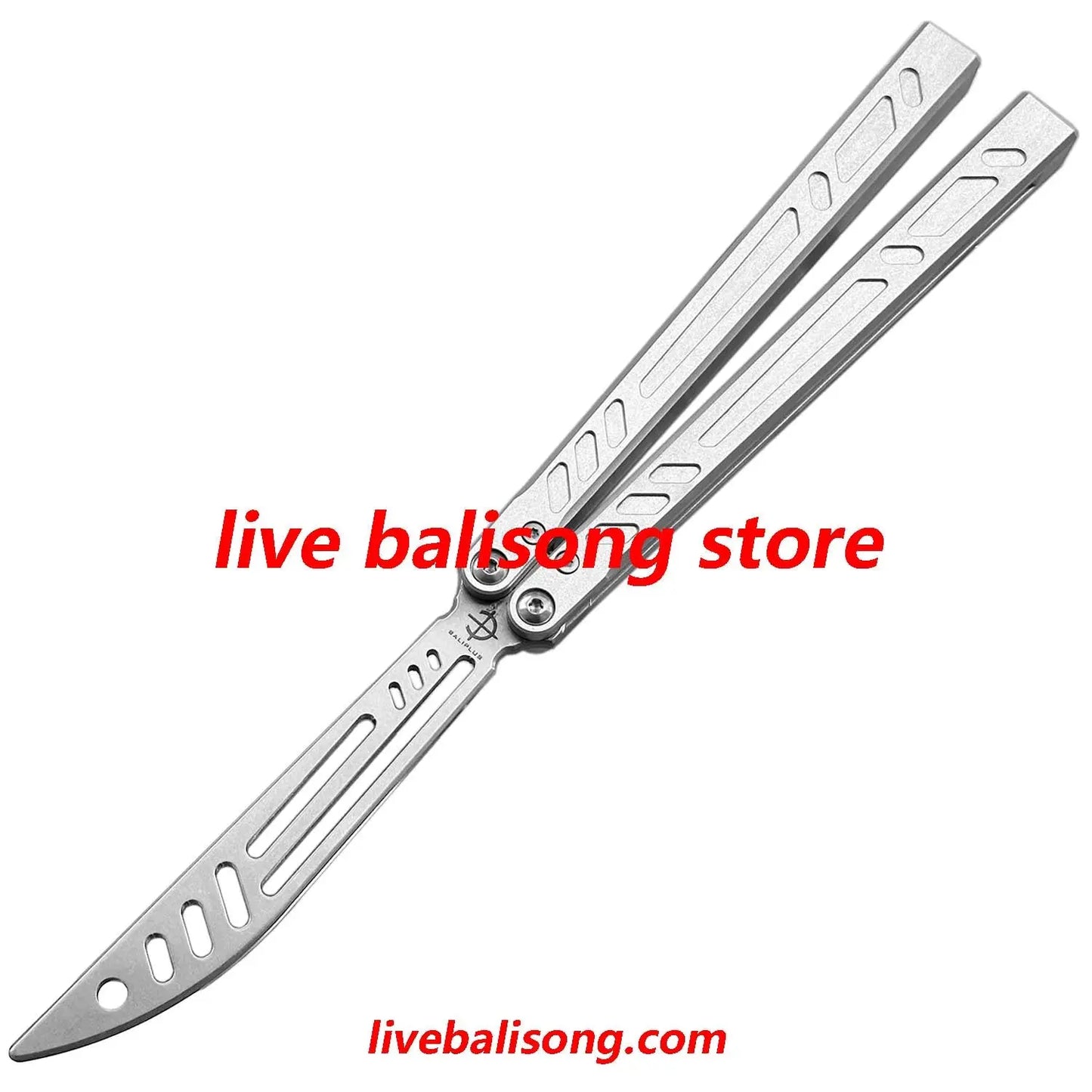 Baliplus Barebones Balisong Live Clone 7075 Aluminum Channel Handle livebalisong