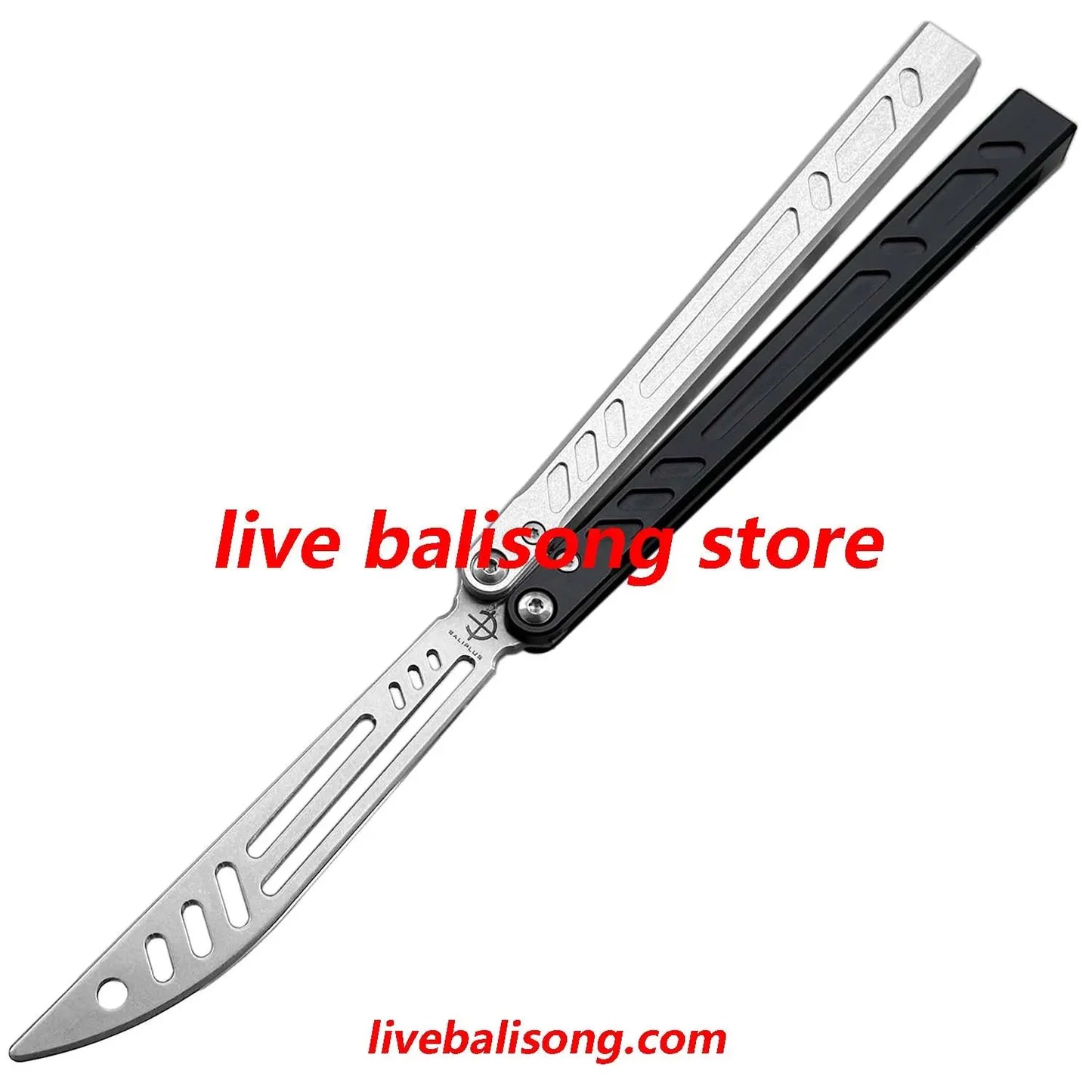Baliplus Barebones Balisong Live Clone 7075 Aluminum Channel Handle livebalisong