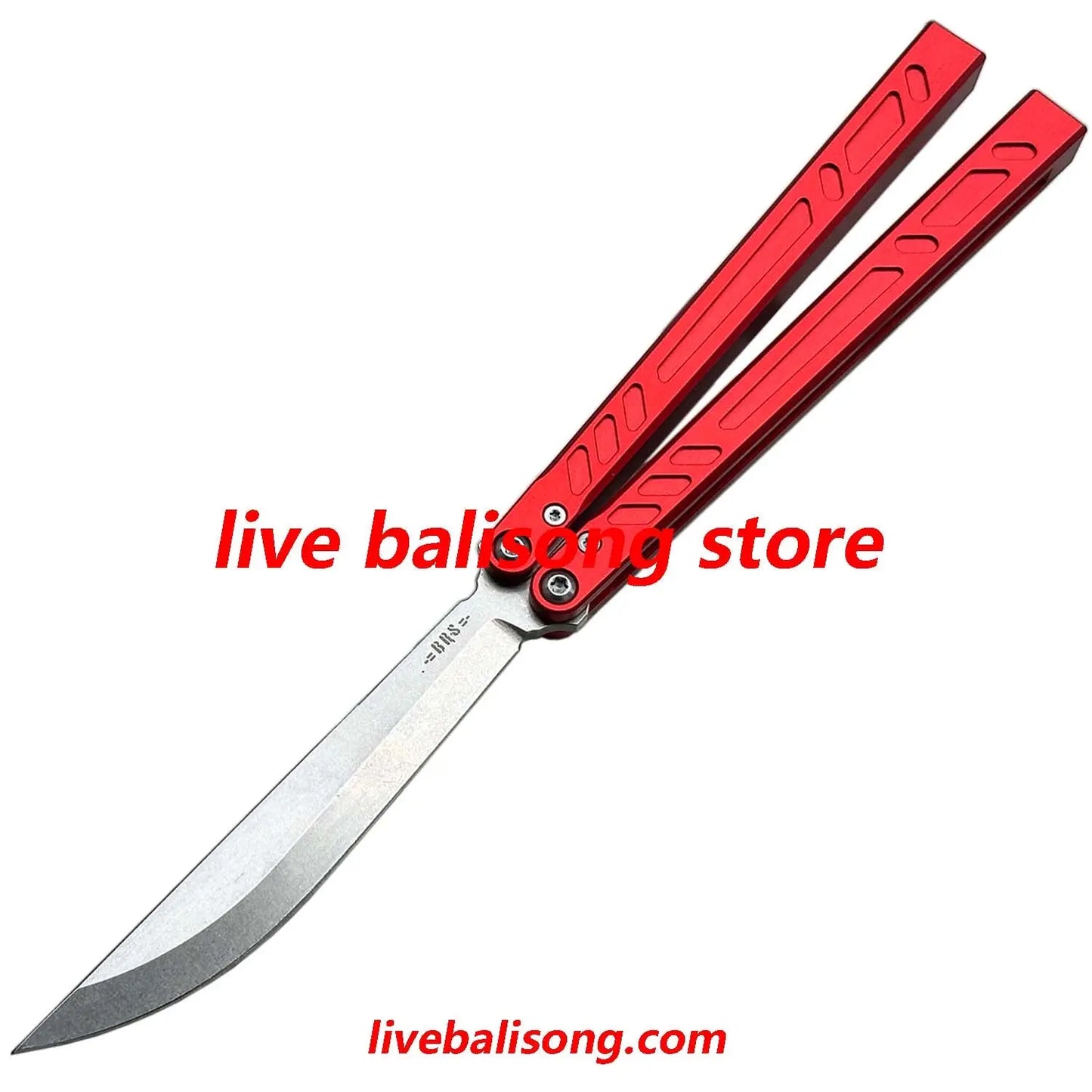 Baliplus Barebones Balisong Live Clone 7075 Aluminum Channel Handle livebalisong