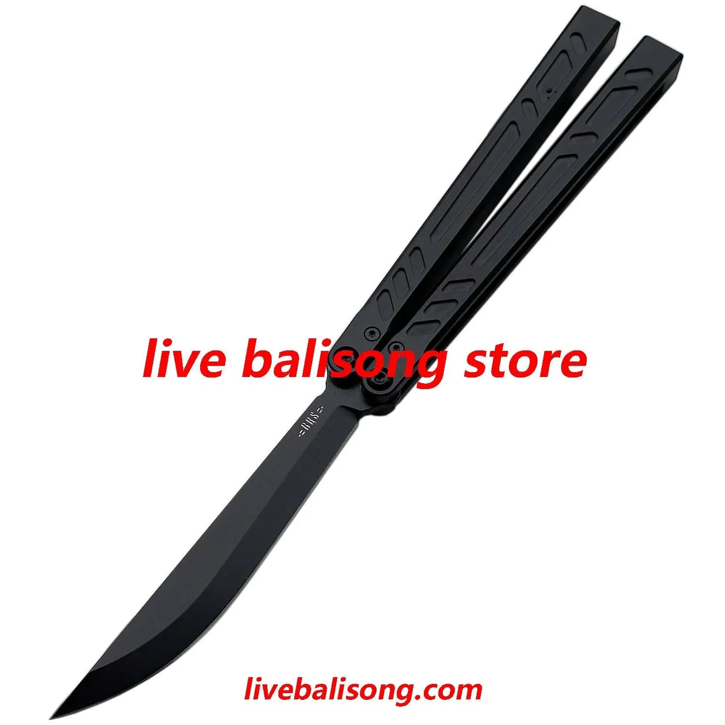 Baliplus Barebones Balisong Live Clone 7075 Aluminum Channel Handle livebalisong