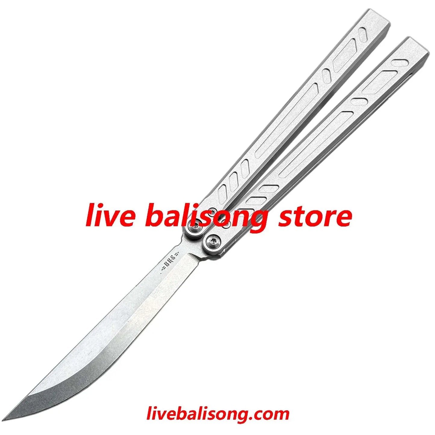 Baliplus Barebones Balisong Live Clone 7075 Aluminum Channel Handle livebalisong