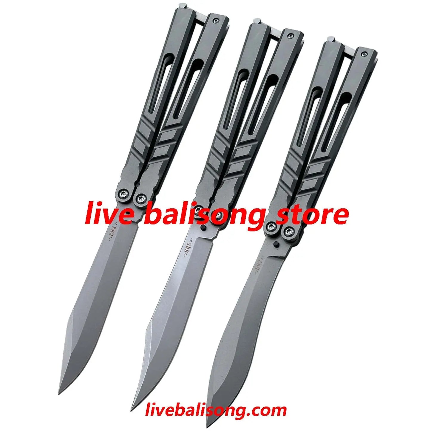Baliplus CHAB Channel Alpha Beast Balisong Clone Live Blade livebalisong