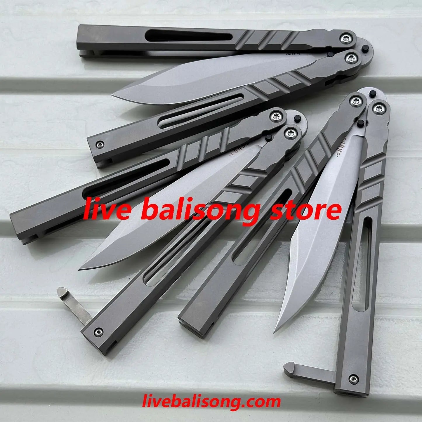 Baliplus CHAB Channel Alpha Beast Balisong Clone Live Blade livebalisong