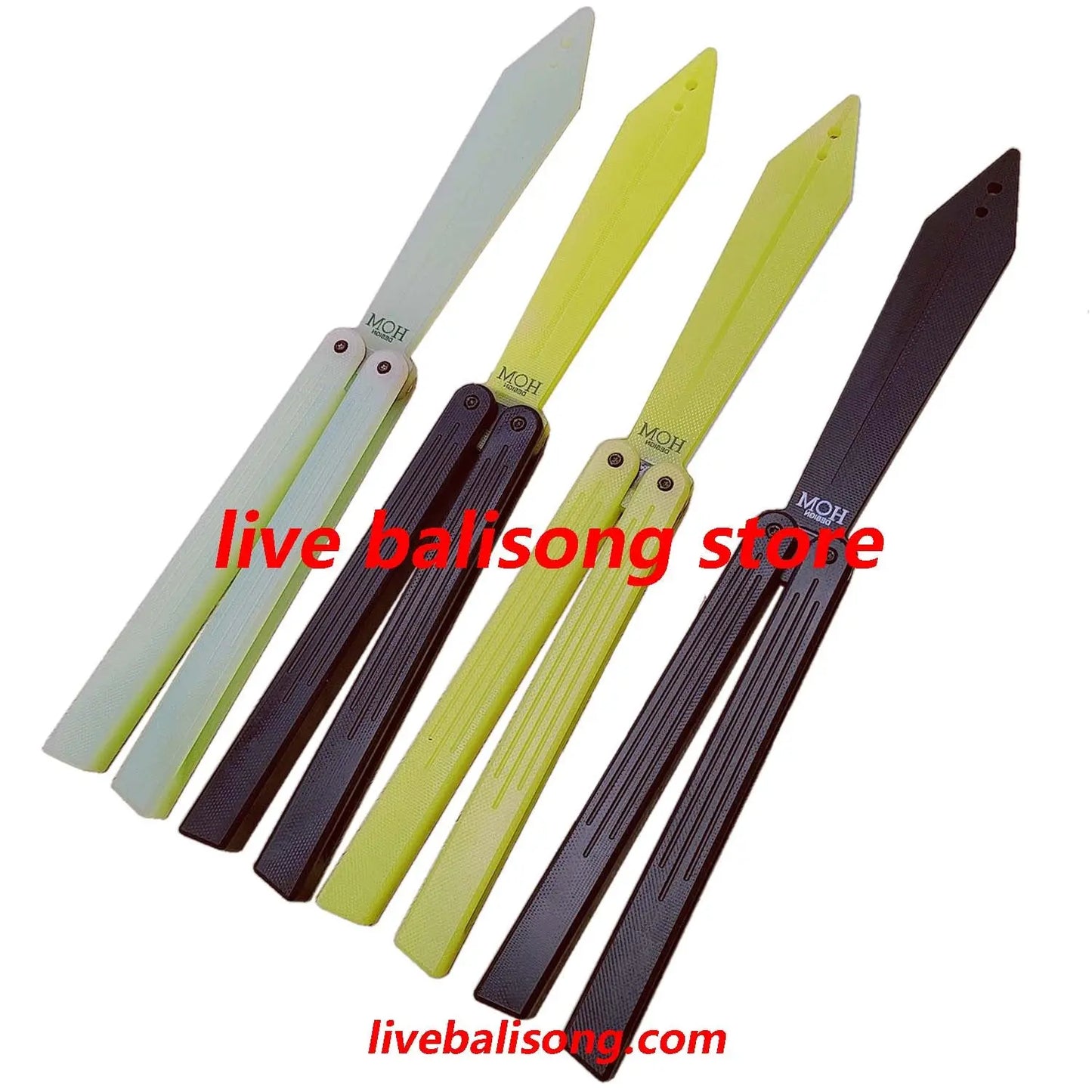 Baliplus HOM G10ST Balisong Trainer Clone livebalisong