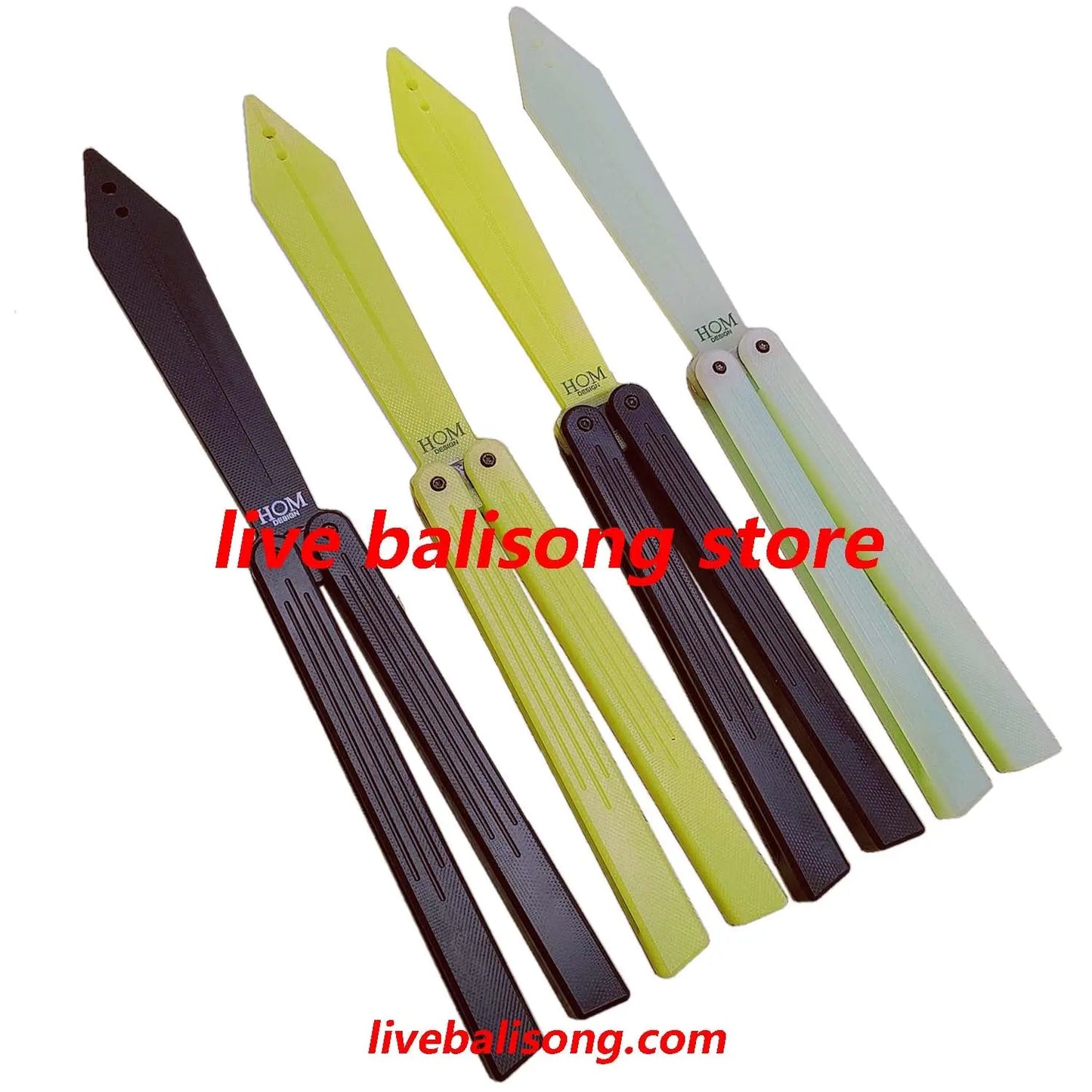 Baliplus HOM G10ST Balisong Trainer Clone livebalisong