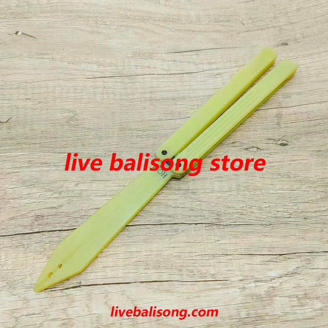 Baliplus HOM G10ST Balisong Trainer Clone livebalisong