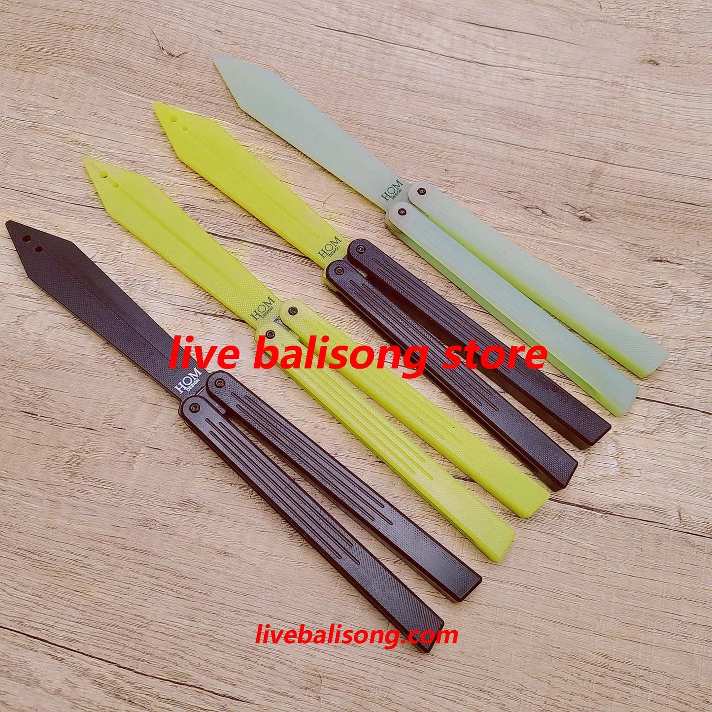 Baliplus HOM G10ST Balisong Trainer Clone livebalisong