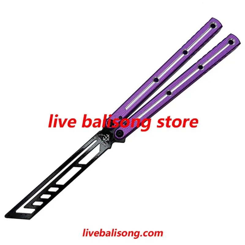 Baliplus Krake Raken (Kraken) V3 Balisong Trainer Clone 6061 Aluminum livebalisong