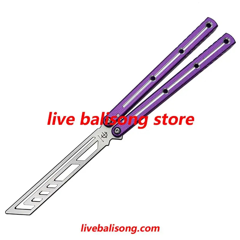 Baliplus Krake Raken (Kraken) V3 Balisong Trainer Clone 6061 Aluminum livebalisong
