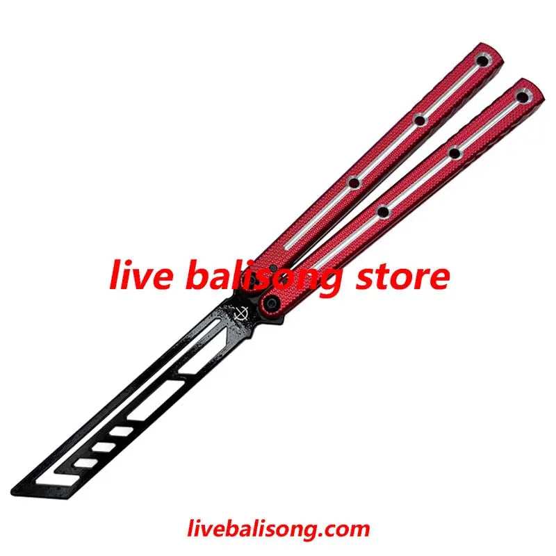 Baliplus Krake Raken (Kraken) V3 Balisong Trainer Clone 6061 Aluminum livebalisong