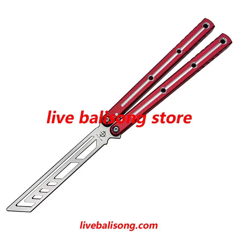 Baliplus Krake Raken (Kraken) V3 Balisong Trainer Clone 6061 Aluminum livebalisong