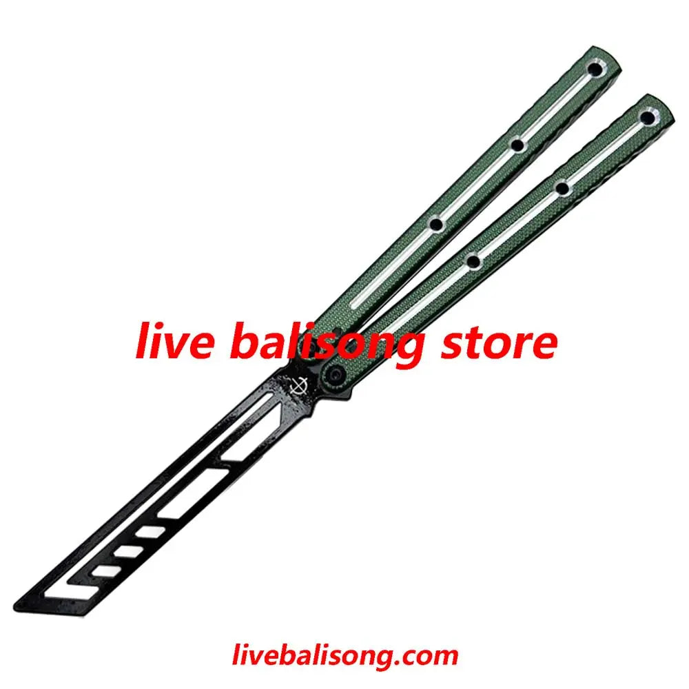 Baliplus Krake Raken (Kraken) V3 Balisong Trainer Clone 6061 Aluminum livebalisong