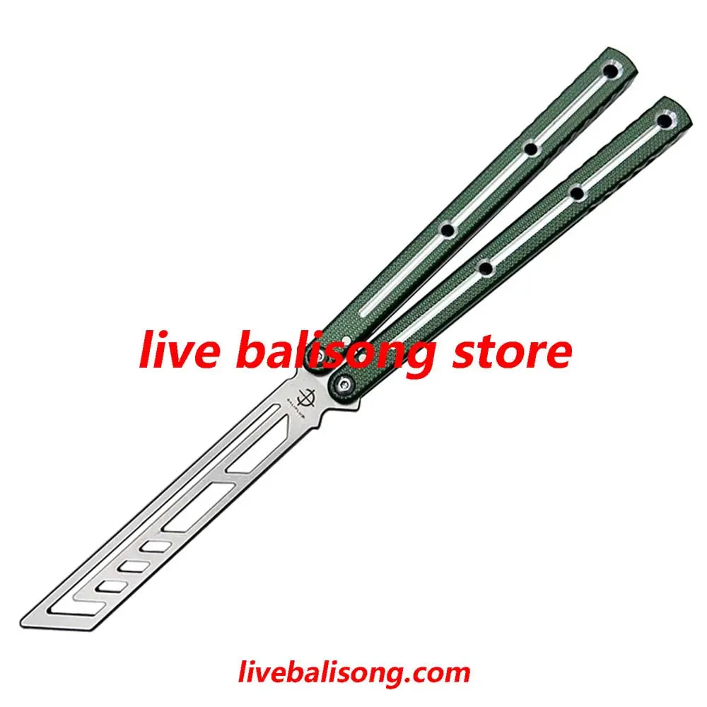 Baliplus Krake Raken (Kraken) V3 Balisong Trainer Clone 6061 Aluminum livebalisong