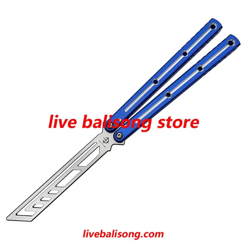Baliplus Krake Raken (Kraken) V3 Balisong Trainer Clone 6061 Aluminum livebalisong