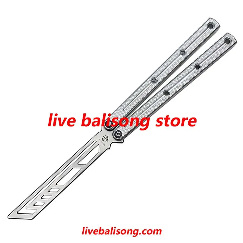 Baliplus Krake Raken (Kraken) V3 Balisong Trainer Clone 6061 Aluminum livebalisong
