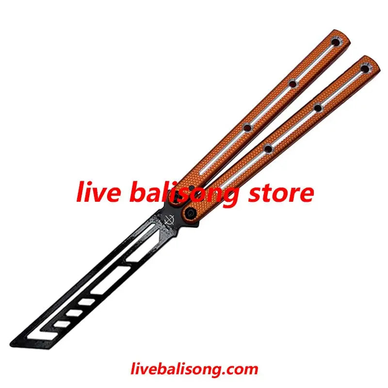 Baliplus Krake Raken (Kraken) V3 Balisong Trainer Clone 6061 Aluminum livebalisong