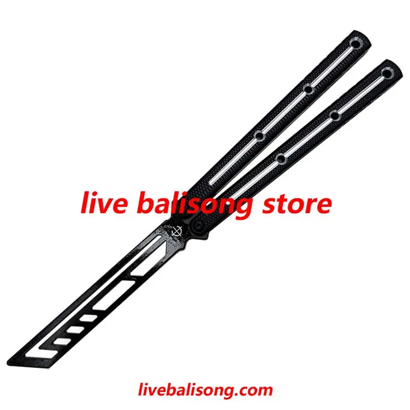 Baliplus Krake Raken (Kraken) V3 Balisong Trainer Clone 6061 Aluminum livebalisong