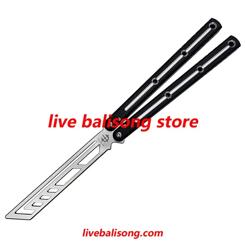 Baliplus Krake Raken (Kraken) V3 Balisong Trainer Clone 6061 Aluminum livebalisong