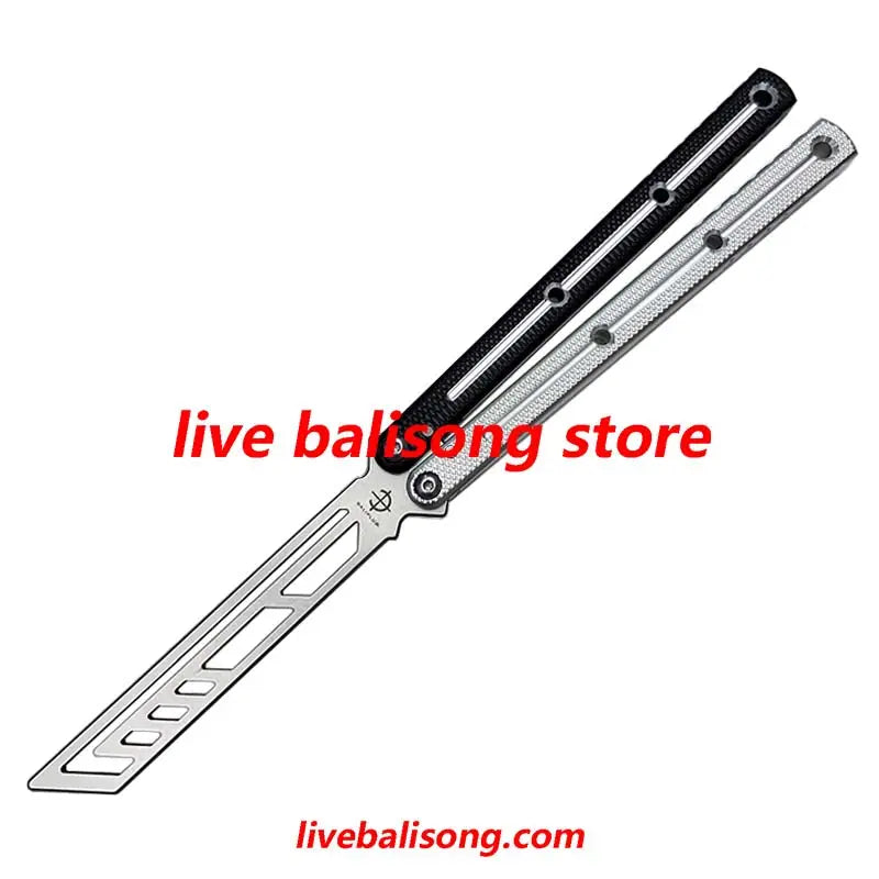 Baliplus Krake Raken (Kraken) V3 Balisong Trainer Clone 6061 Aluminum livebalisong