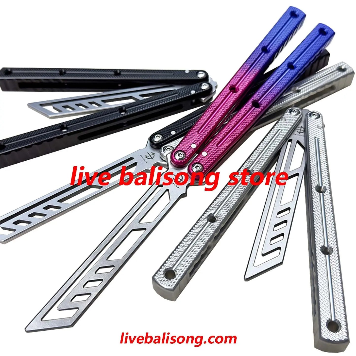 Baliplus Krake Raken (Kraken) V3 Balisong Trainer Clone Speed Channel livebalisong