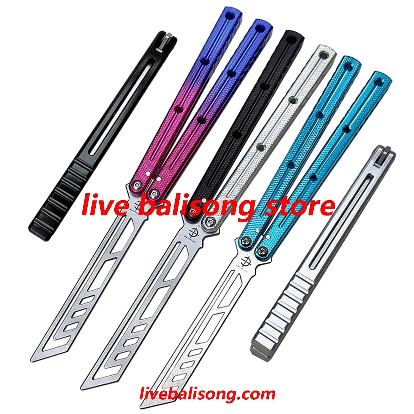 Baliplus Krake Raken (Kraken) V3 Balisong Trainer Clone Speed Channel livebalisong