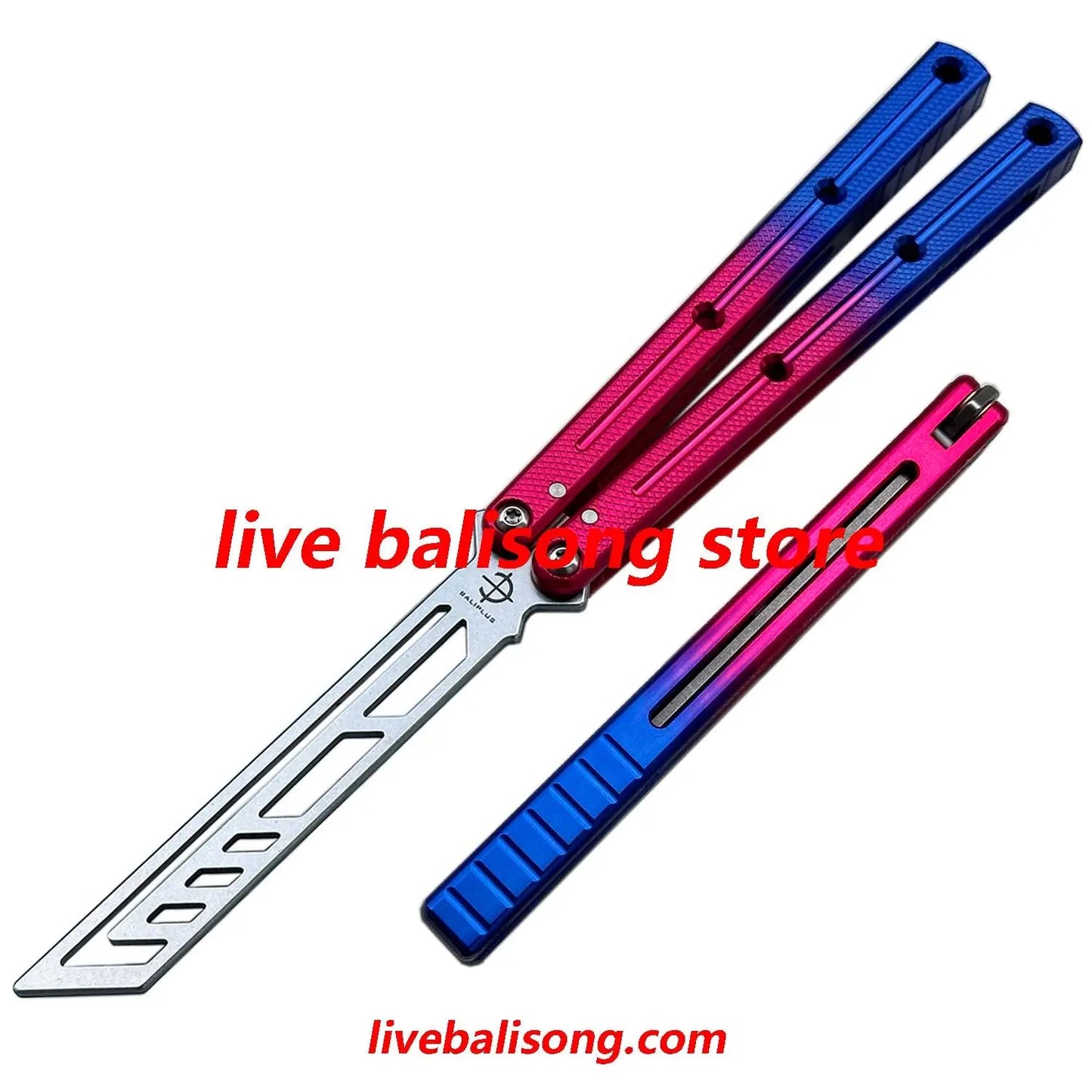 Baliplus Krake Raken (Kraken) V3 Balisong Trainer Clone Speed Channel livebalisong