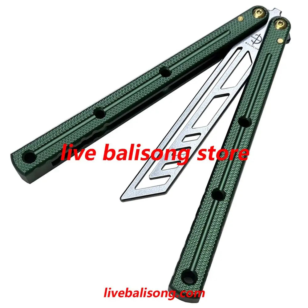 Baliplus Krake Raken (kraken) V3 Balisong Trainer Clone 7075 Aluminum livebalisong