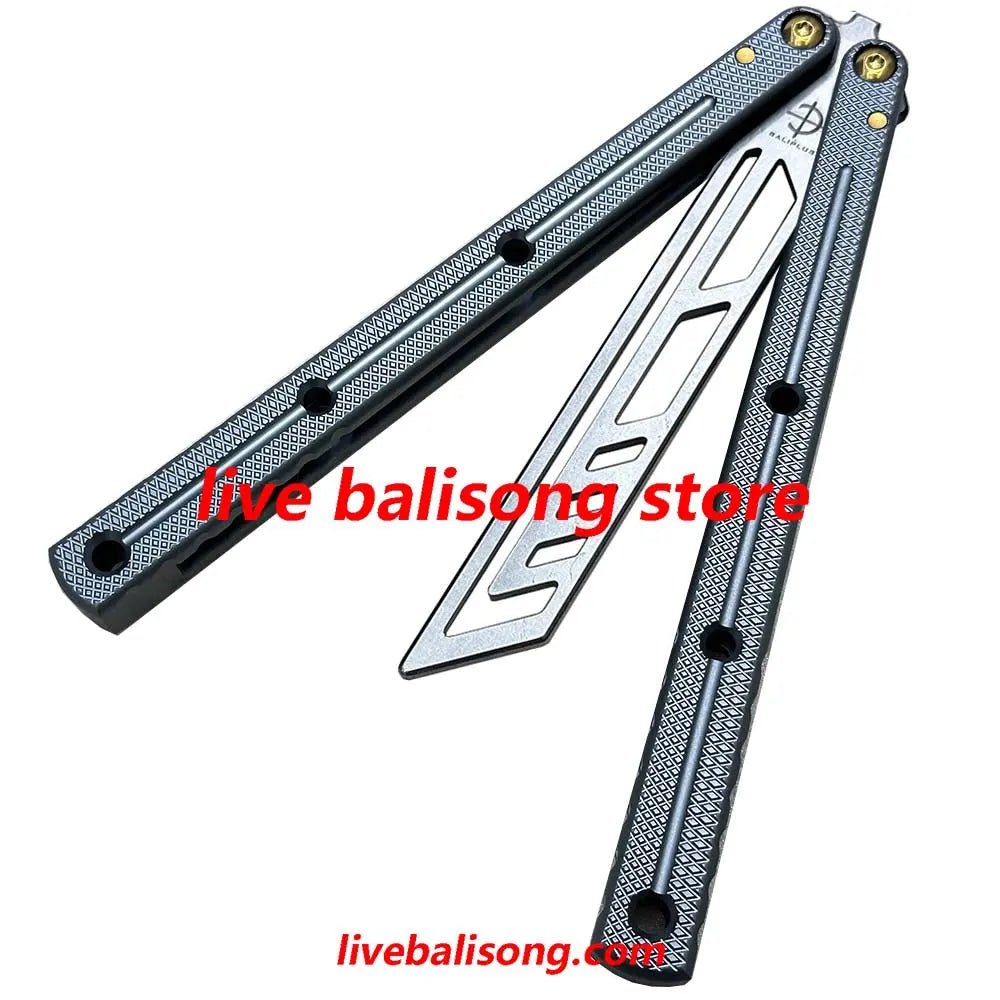 Baliplus Krake Raken (kraken) V3 Balisong Trainer Clone 7075 Aluminum livebalisong