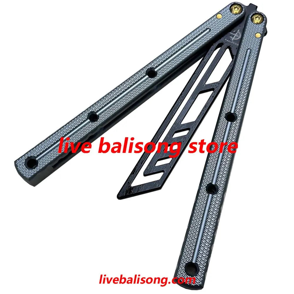 Baliplus Krake Raken (kraken) V3 Balisong Trainer Clone 7075 Aluminum livebalisong