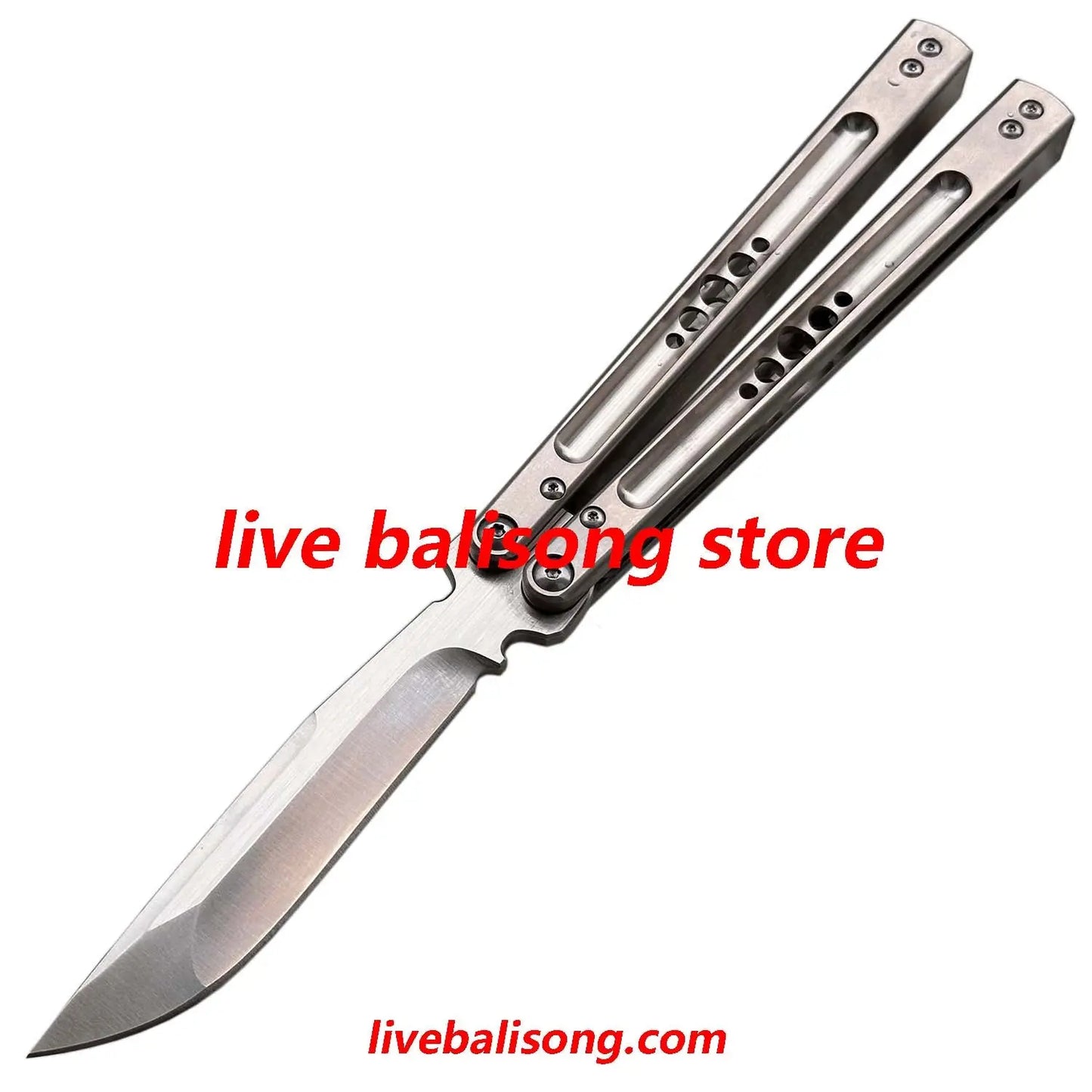 Baliplus Revolution (REVO) Balisong Clone Titanium Hnadle livebalisong