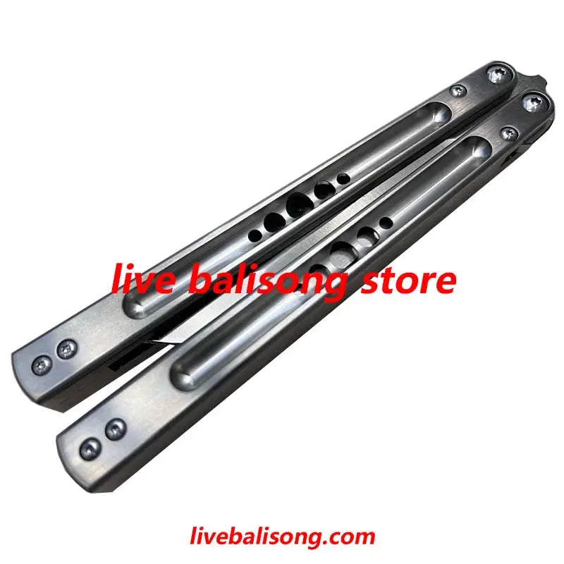 Baliplus Revolution (REVO) Balisong Clone Titanium Hnadle livebalisong