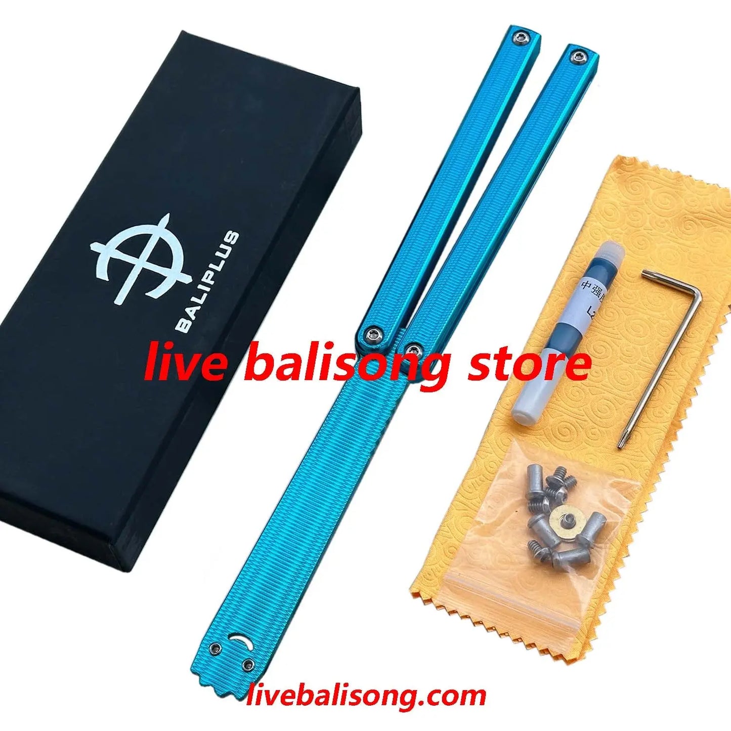 Baliplus Squiddy-AL Balisong Trainer Clone livebalisong