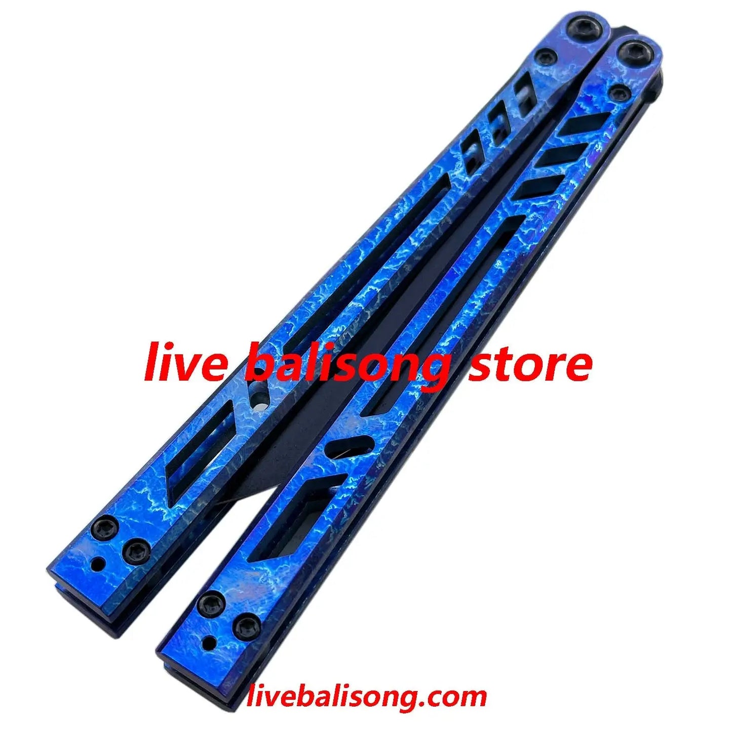 Baliplus Titanium Barebones (Tibones ) Balisong Clone livebalisong