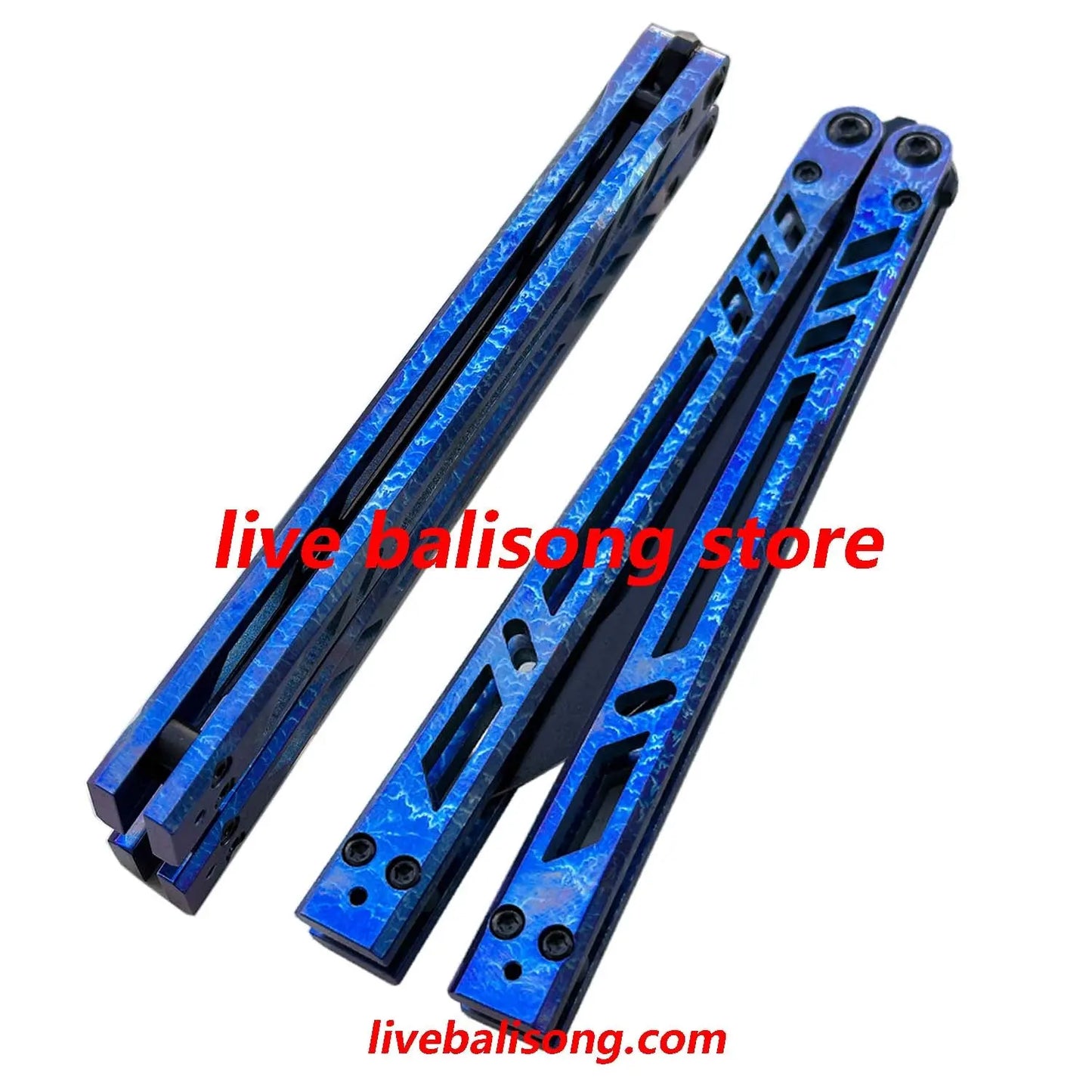 Baliplus Titanium Barebones (Tibones ) Balisong Clone livebalisong