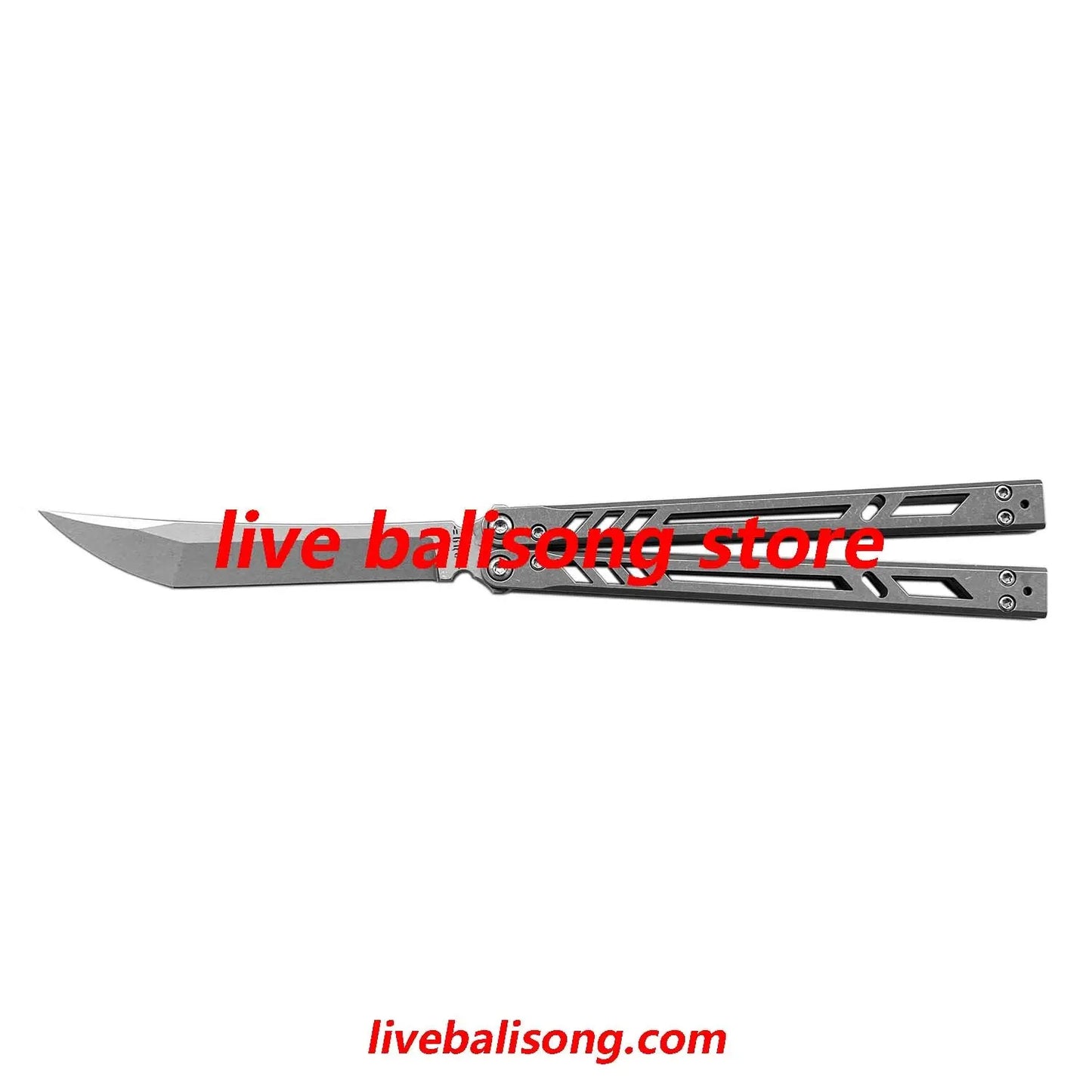 Baliplus Titanium Barebones (Tibones ) Balisong Clone livebalisong