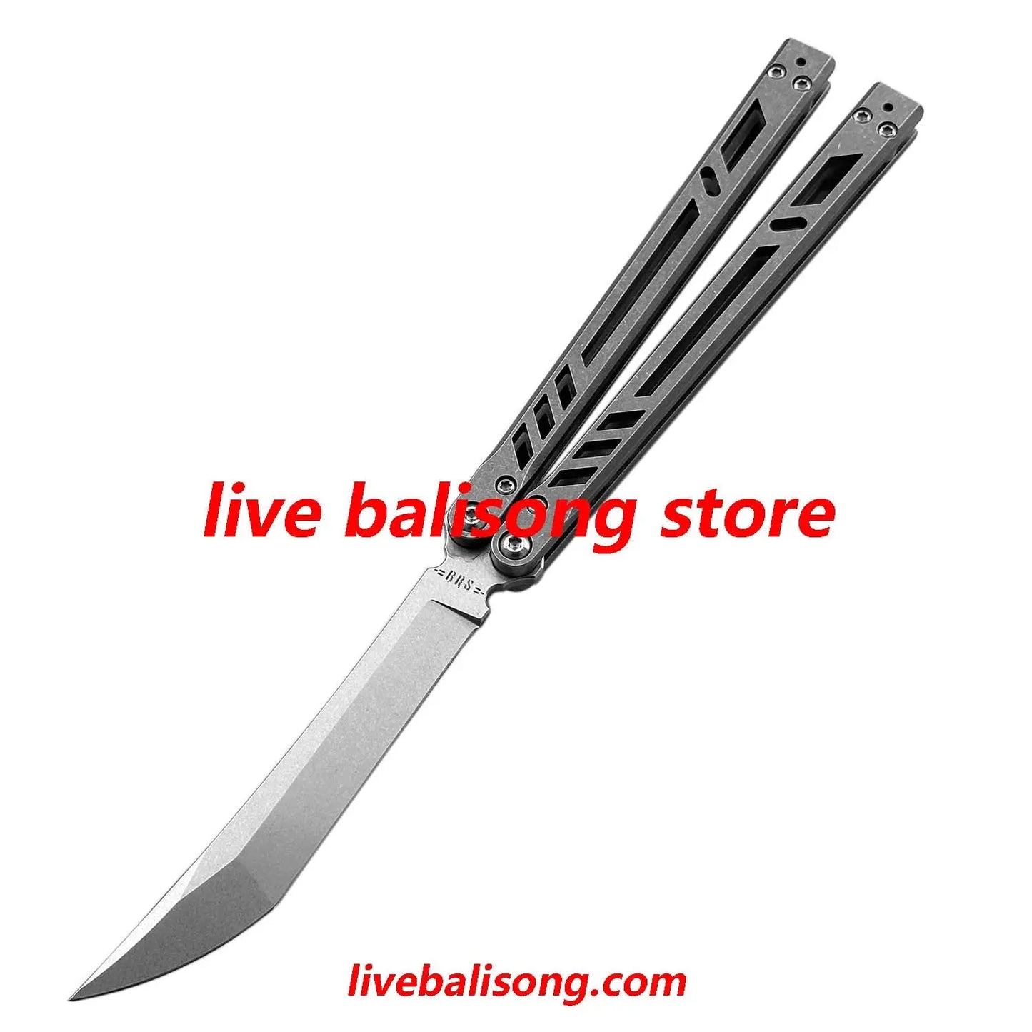Baliplus Titanium Barebones (Tibones ) Balisong Clone livebalisong