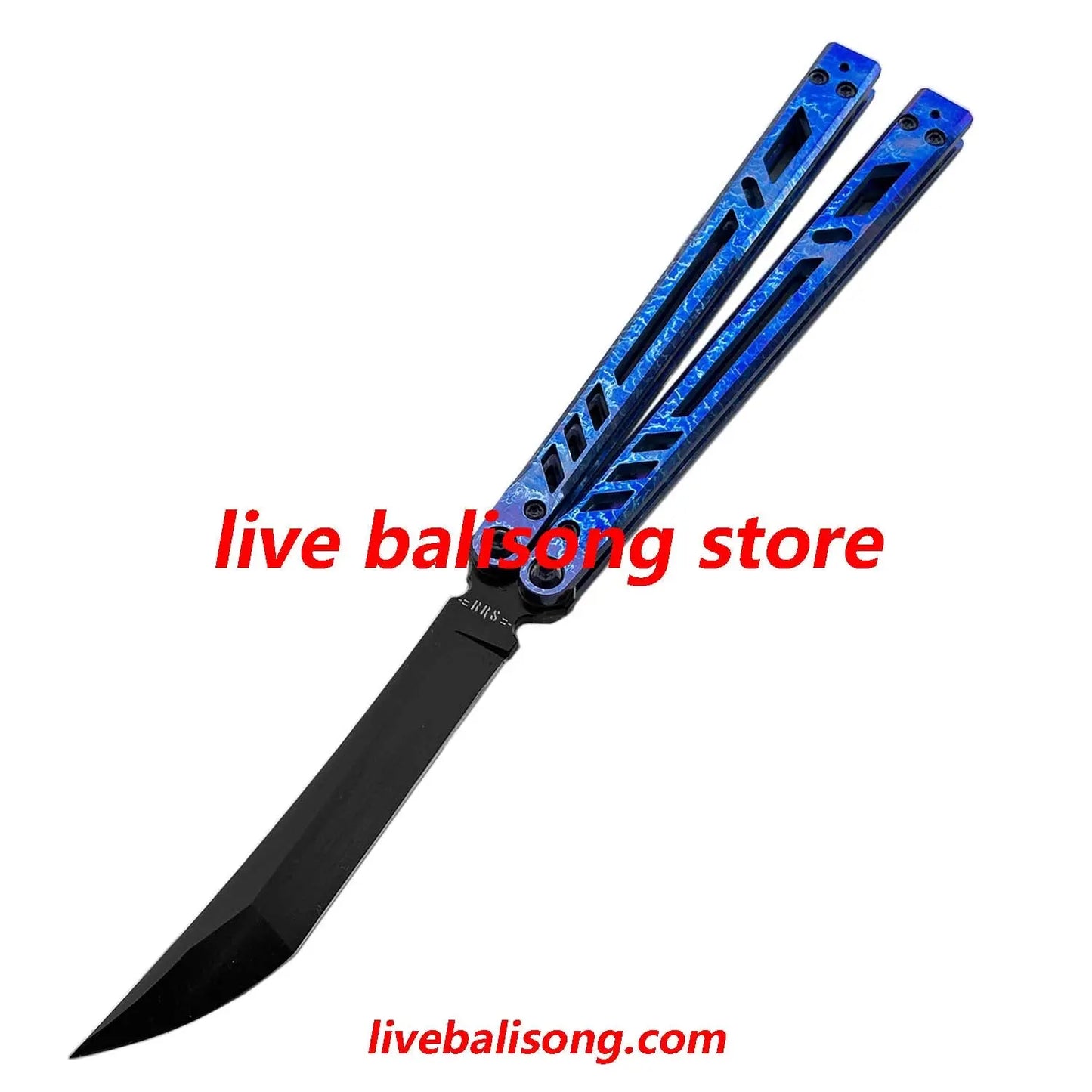 Baliplus Titanium Barebones (Tibones ) Balisong Clone livebalisong