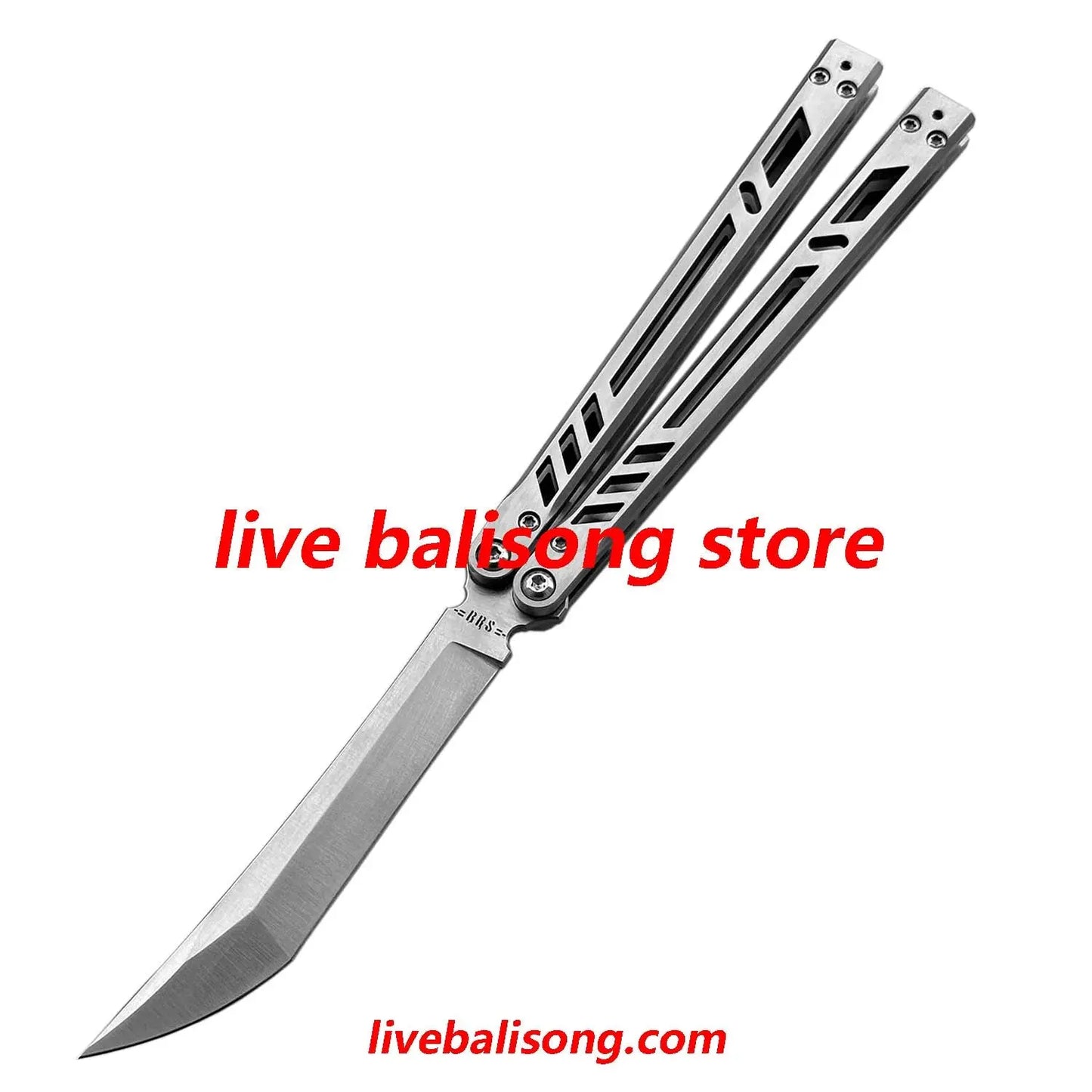 Baliplus Titanium Barebones (Tibones ) Balisong Clone livebalisong