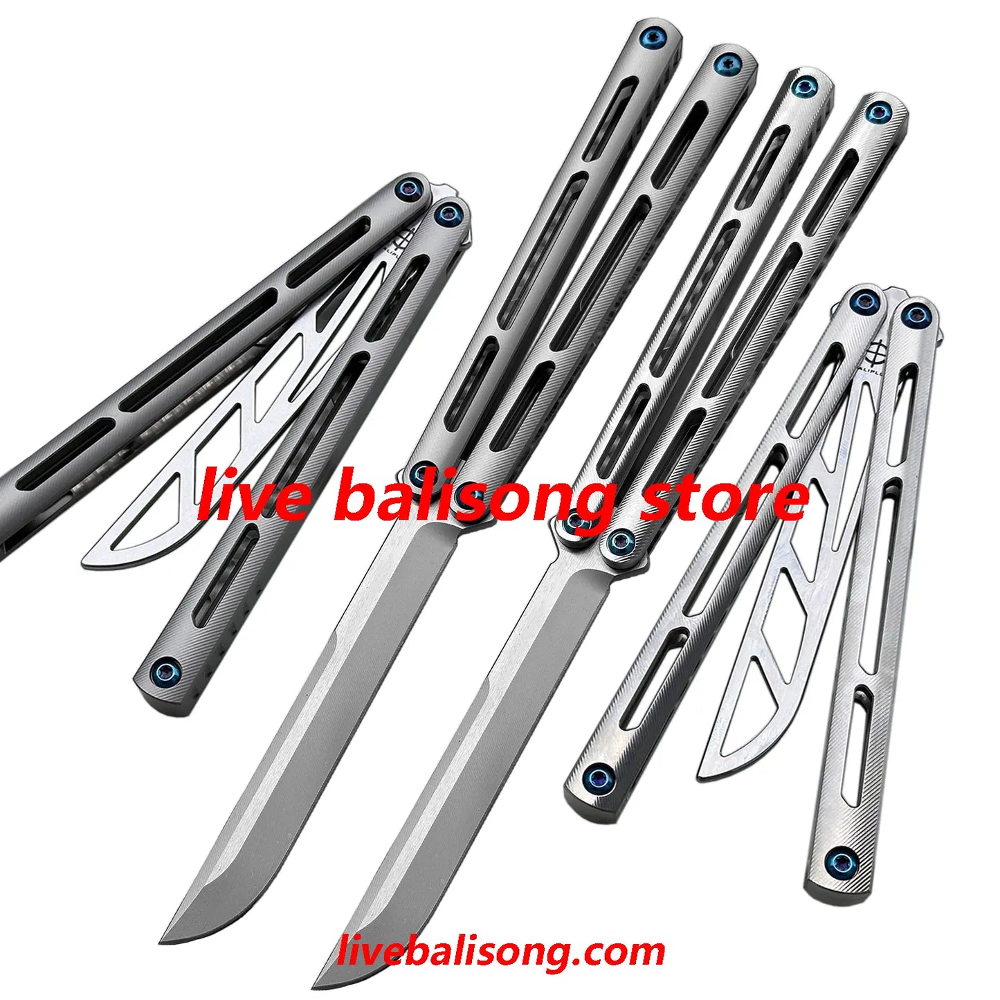 Baliplus Tsunami V4 Live Balisong Clone Bushings System livebalisong