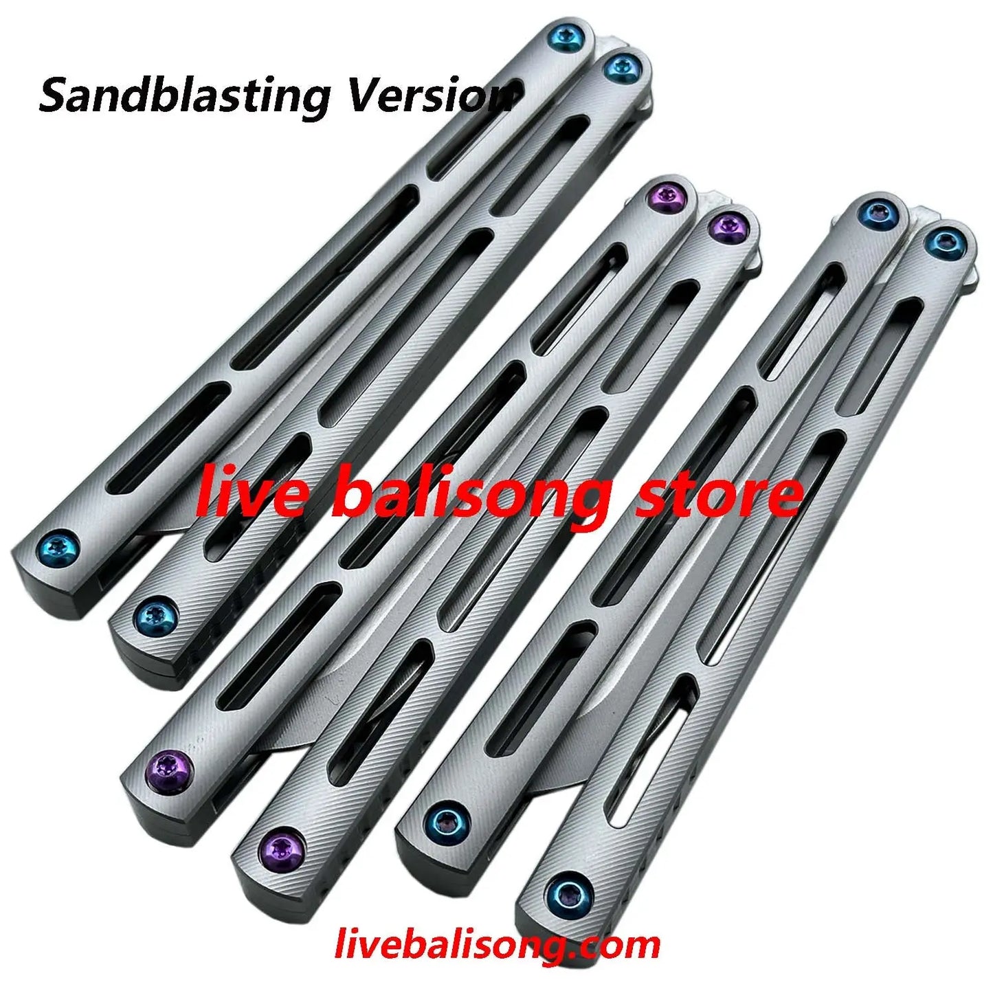 Baliplus Tsunami V4 Live Balisong Clone Bushings System livebalisong