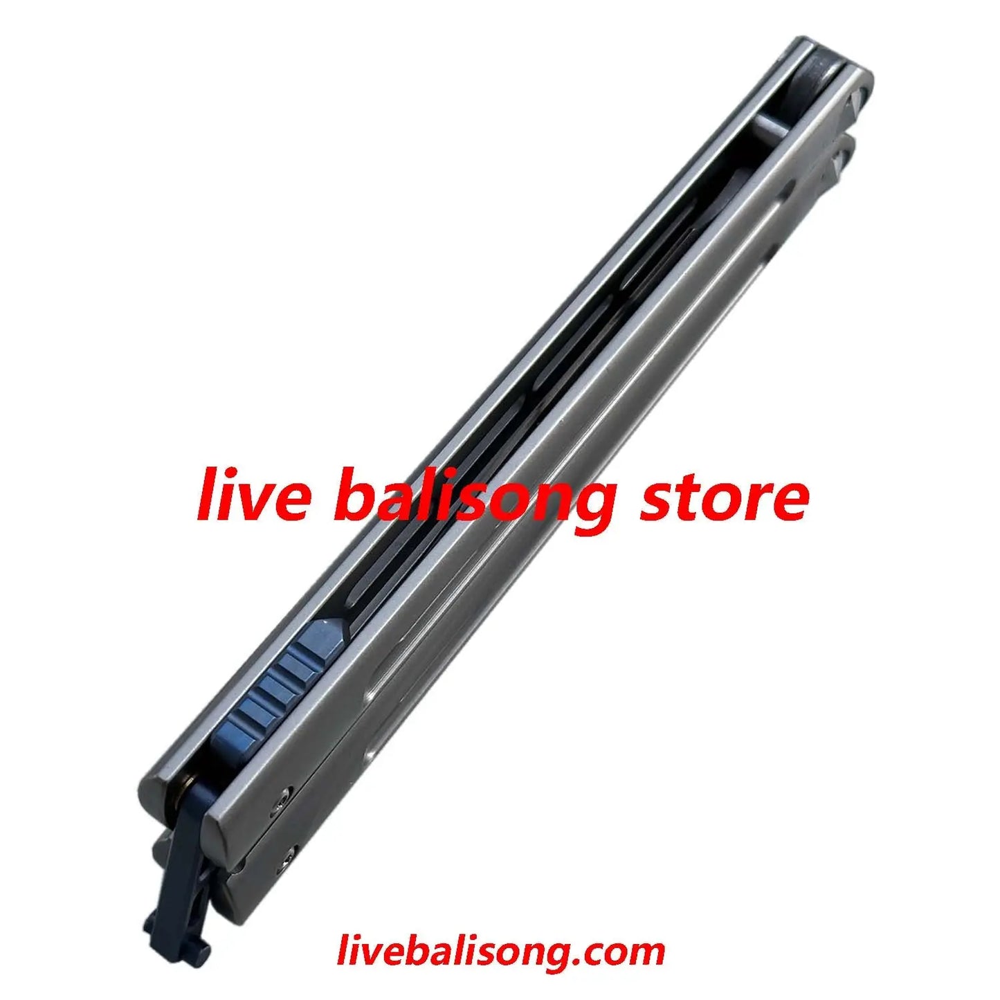 Growl Balisong CK Integralis II Clone Titanium handle livebalisong