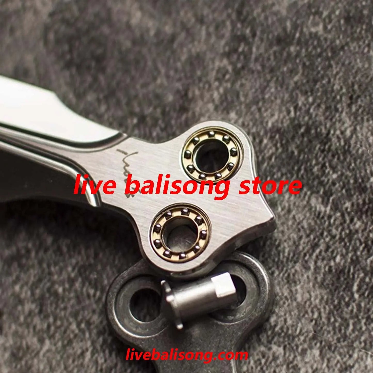 Growl Balisong CK Integralis II Clone Titanium handle livebalisong