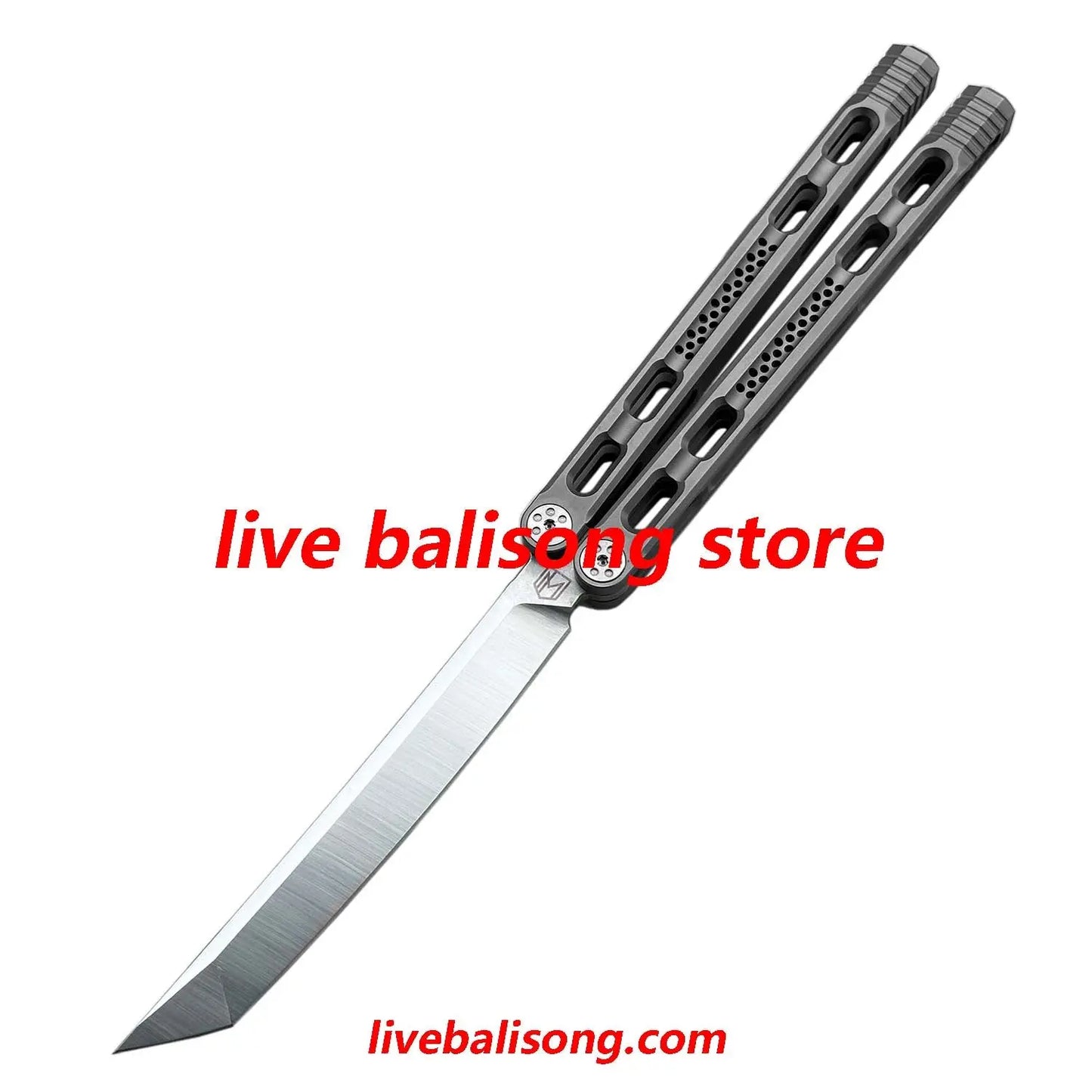 MXNIUM Raid Original Balisong Titanium Handle livebalisong