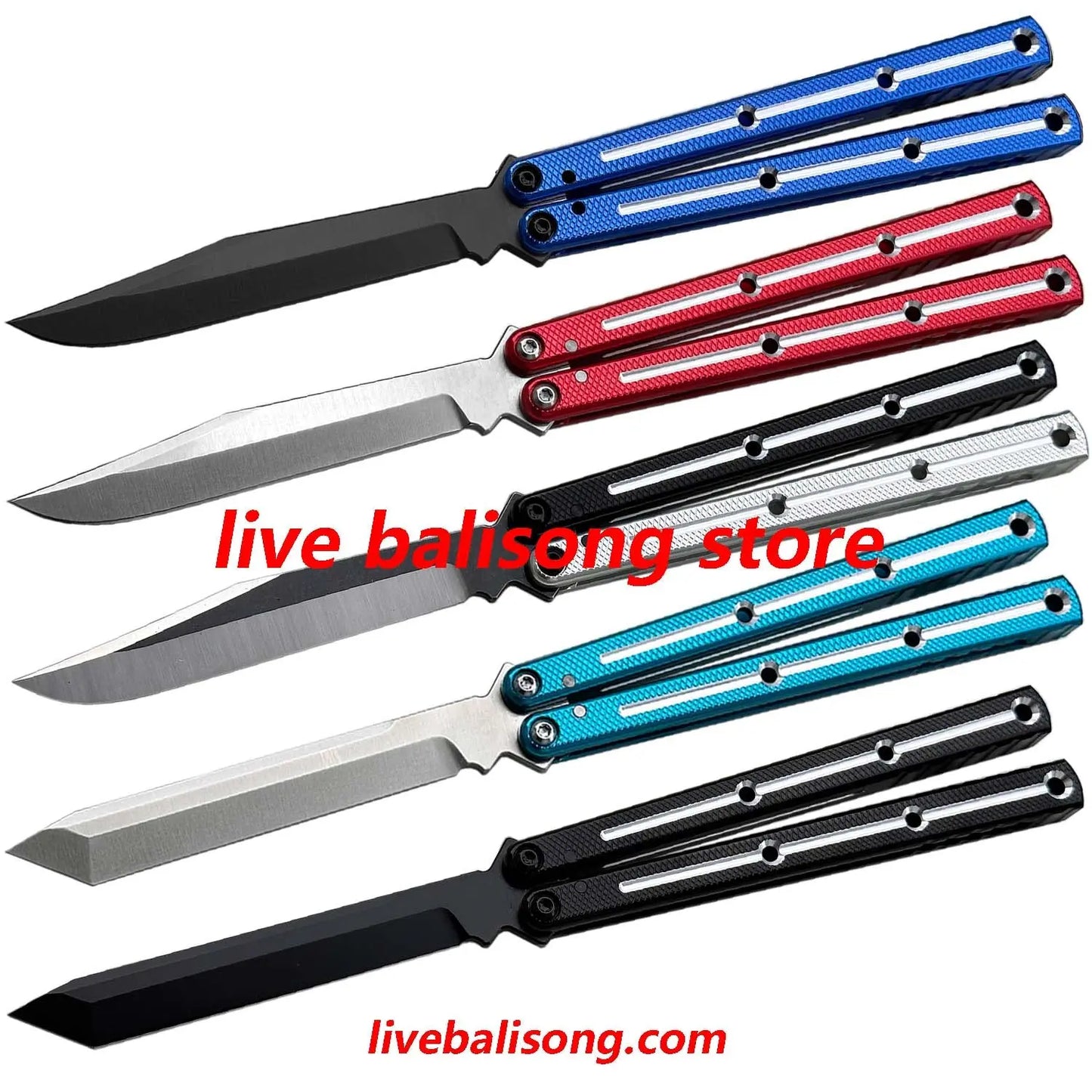 New Baliplus Krake Raken (Kraken) V3 Balisong Clone livebalisong