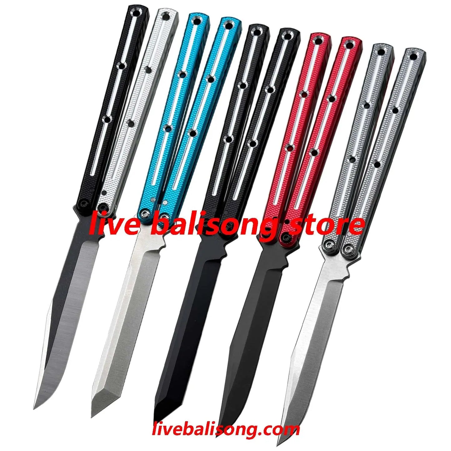 New Baliplus Krake Raken (Kraken) V3 Balisong Clone livebalisong