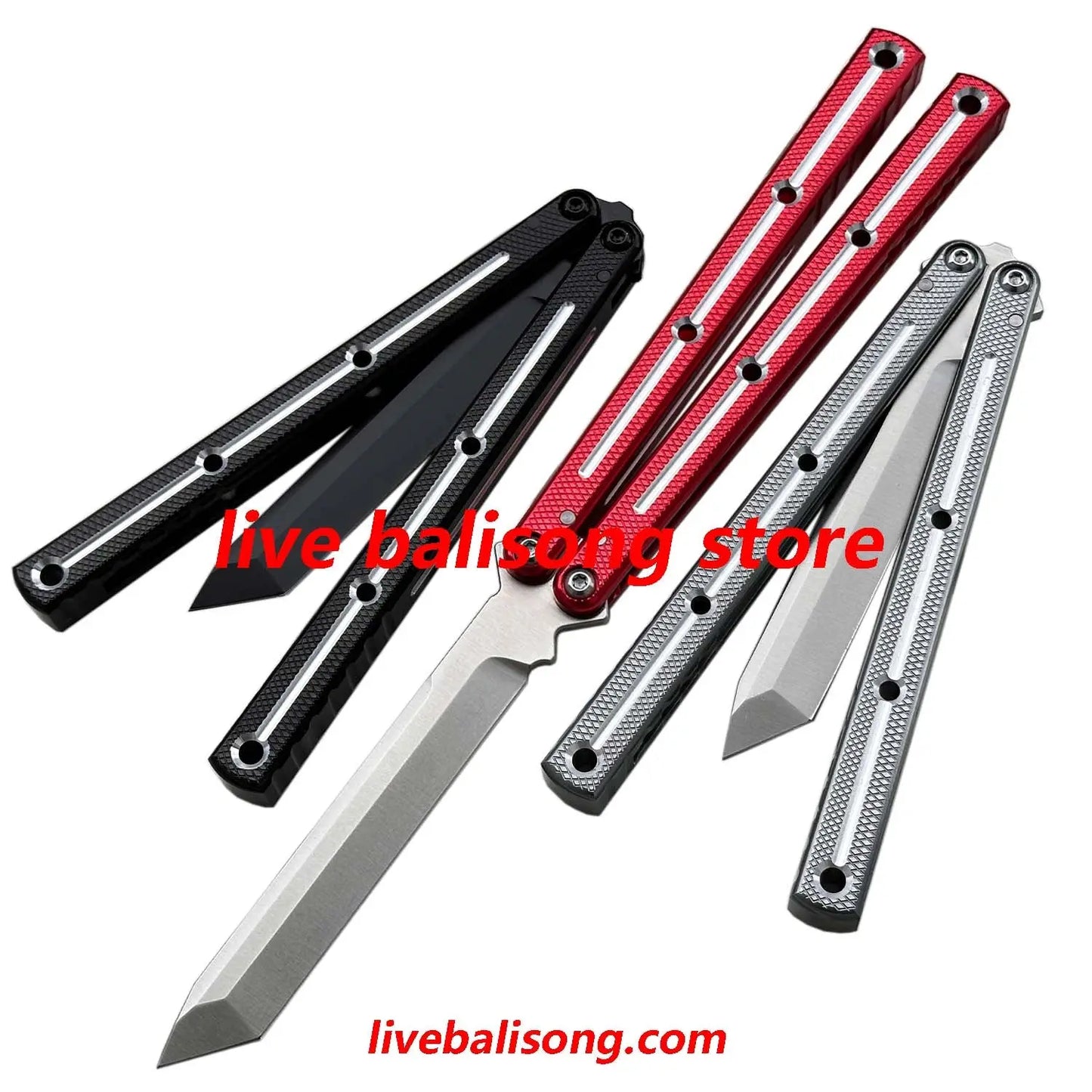 New Baliplus Krake Raken (Kraken) V3 Balisong Clone livebalisong