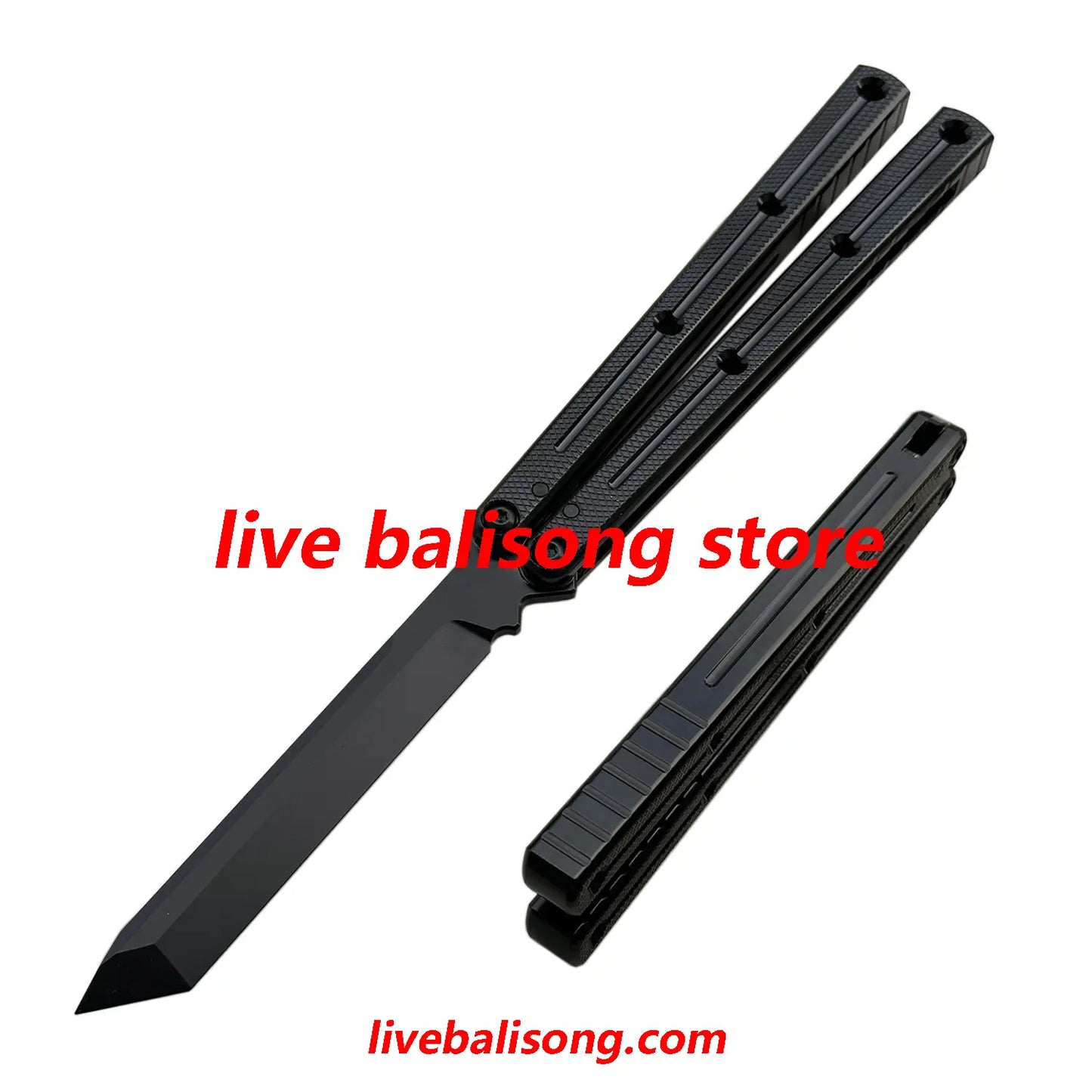 New Baliplus Krake Raken (Kraken) V3 Live Blade Balisong Clone livebalisong