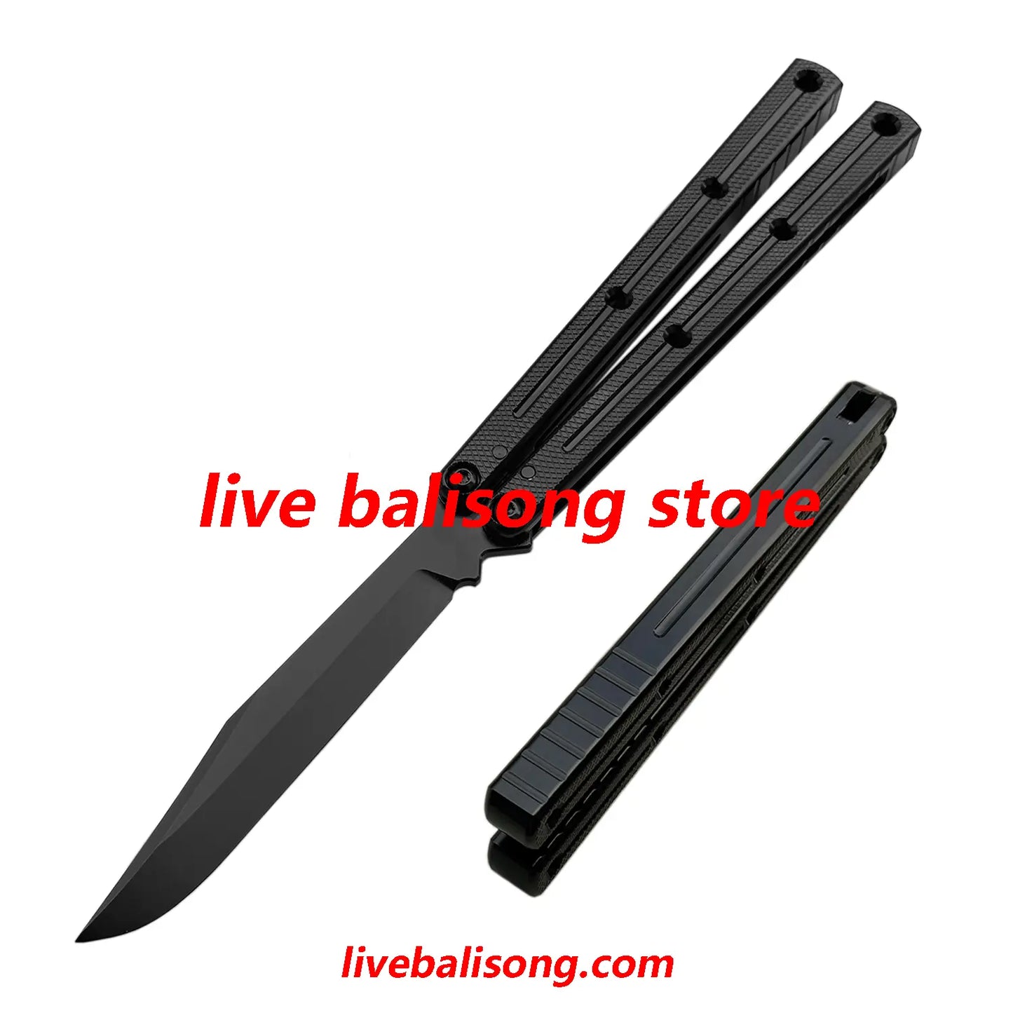 New Baliplus Krake Raken (Kraken) V3 Live Blade Balisong Clone livebalisong
